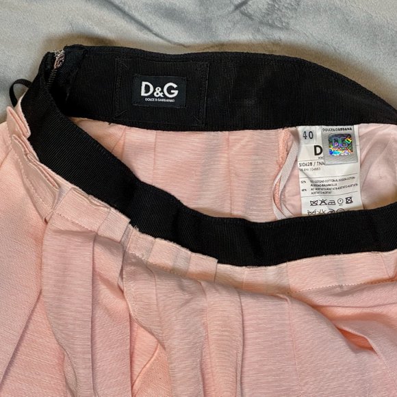 Dolce & Gabbana Pink Knee-Length Fit & Flare Skirt - Picture 3 of 7